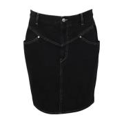 Pre-owned Cotton bottoms Isabel Marant Pre-owned , Black , Dames