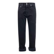 Straight Jeans Helmut Lang , Black , Heren