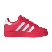 Witte Rode Superstar XLG Sneakers Adidas Originals , Multicolor , Dame...