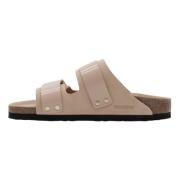 Sliders Birkenstock , Beige , Dames