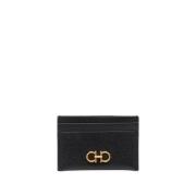 Nero Kaarthouder Salvatore Ferragamo , Black , Dames