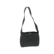 Pre-owned Leather shoulder-bags Salvatore Ferragamo Pre-owned , Black ...