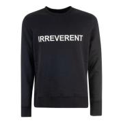 Zwarte Sweatshirt 9000 N21 , Black , Heren