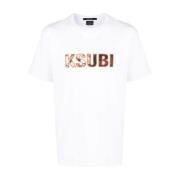 T-Shirts Ksubi , White , Heren