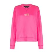 Hoodies Dsquared2 , Pink , Dames