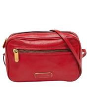 Pre-owned Leather crossbody-bags Marc Jacobs Pre-owned , Red , Dames