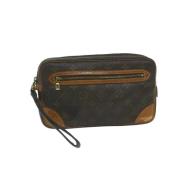 Pre-owned Canvas louis-vuitton-bags Louis Vuitton Vintage , Brown , Da...