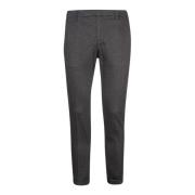 Slim-fit Trousers Dondup , Black , Heren