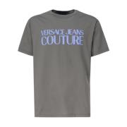 T-Shirts Versace Jeans Couture , Gray , Heren