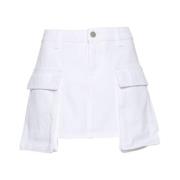 Short Skirts 3X1 , White , Dames
