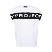 Witte T-shirt 204Ts010 J127 Y/Project , White , Heren