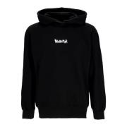 Zwarte Big Logo Hoodie Streetwear Disclaimer , Black , Heren