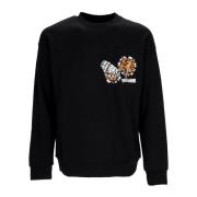 Tiger Crewneck Sweatshirt Zwart Streetwear Disclaimer , Black , Heren