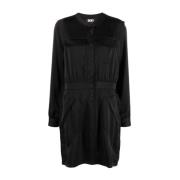 Midi Dresses Dkny , Black , Dames