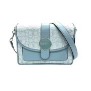 Pre-owned Leather shoulder-bags Coach Pre-owned , Blue , Dames