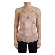 Sleeveless Tops Dolce & Gabbana , Pink , Dames