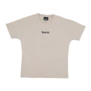 Eenvoudig Logo Tee Safari/ST Zwart Disclaimer , Beige , Heren