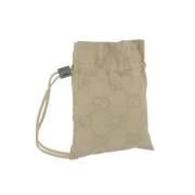 Pre-owned Canvas gucci-bags Gucci Vintage , Beige , Dames