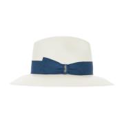 Cappelli Klassieke Fedora Hoed Borsalino , White , Dames