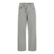 Wide Trousers Agolde , Gray , Dames