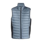 Grijze Logo Vest voor Mannen Calvin Klein , Gray , Heren