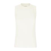 Sleeveless Tops Sportmax , White , Dames