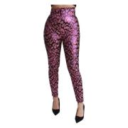 Slim-fit Trousers Dolce & Gabbana , Multicolor , Dames