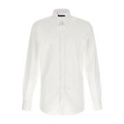 Italiaans Designer Overhemd Dolce & Gabbana , White , Heren