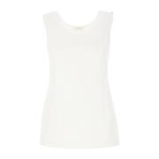 Sleeveless Tops Sportmax , White , Dames