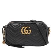 Pre-owned Leather gucci-bags Gucci Vintage , Black , Dames