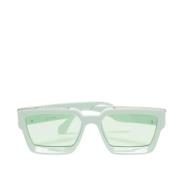 Pre-owned Acetate sunglasses Louis Vuitton Vintage , Green , Heren