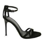 High Heel Sandals Sergio Levantesi , Black , Dames