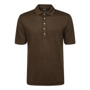 Polo Shirts Massimo Alba , Brown , Heren