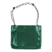 Shoulder Bags Paco Rabanne , Green , Dames