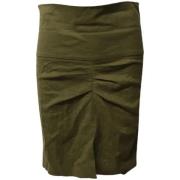 Pre-owned Fabric bottoms Isabel Marant Pre-owned , Green , Dames