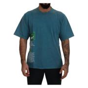 T-Shirts Dolce & Gabbana , Blue , Heren