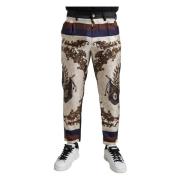 Slim-fit Trousers Dolce & Gabbana , Multicolor , Heren