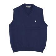 Elder/Wax Vest Sweater Carhartt Wip , Blue , Heren