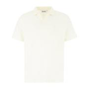 Klassieke Polo Shirt voor Mannen Calvin Klein , White , Heren