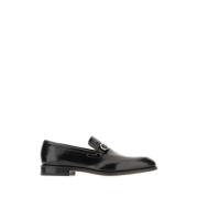 Stijlvolle Loafers voor Mannen Salvatore Ferragamo , Black , Heren