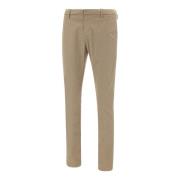 Beige Broek Dondup , Beige , Heren