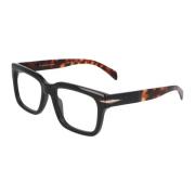 Retro Square Frame Bril DB 7107 Eyewear by David Beckham , Brown , Uni...
