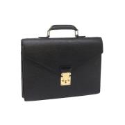 Pre-owned Leather louis-vuitton-bags Louis Vuitton Vintage , Black , D...