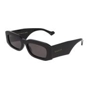 Rechthoekige Acetaat Zonnebril Gg1426S Gucci , Black , Unisex