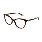 Gg1079O Havana Transparante Bril Gucci , Brown , Unisex