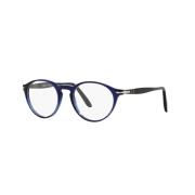 Stijlvolle Brillenmonturen in Cobalto Kleur Persol , Blue , Unisex