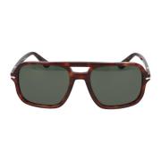 Vierkante Frame Zonnebril PO 3328S Persol , Brown , Unisex