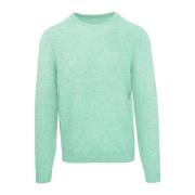 Luxe Cashmere Sweater voor Mannen Malo , Green , Heren