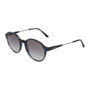 Ronde Zonnebril Armani , Black , Unisex