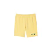 Casual Shorts voor Mannen Lacoste , Yellow , Heren